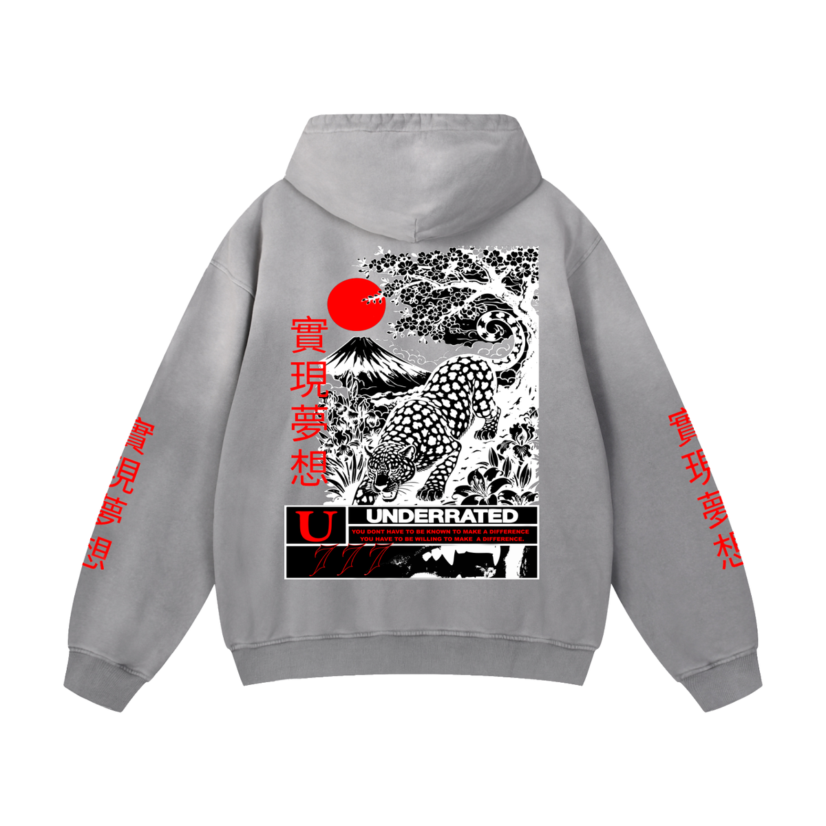 Heavyweight Sunfade Oversized Hoodie