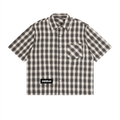 Unisex Boxy Plaid Short Sleeve Shirt