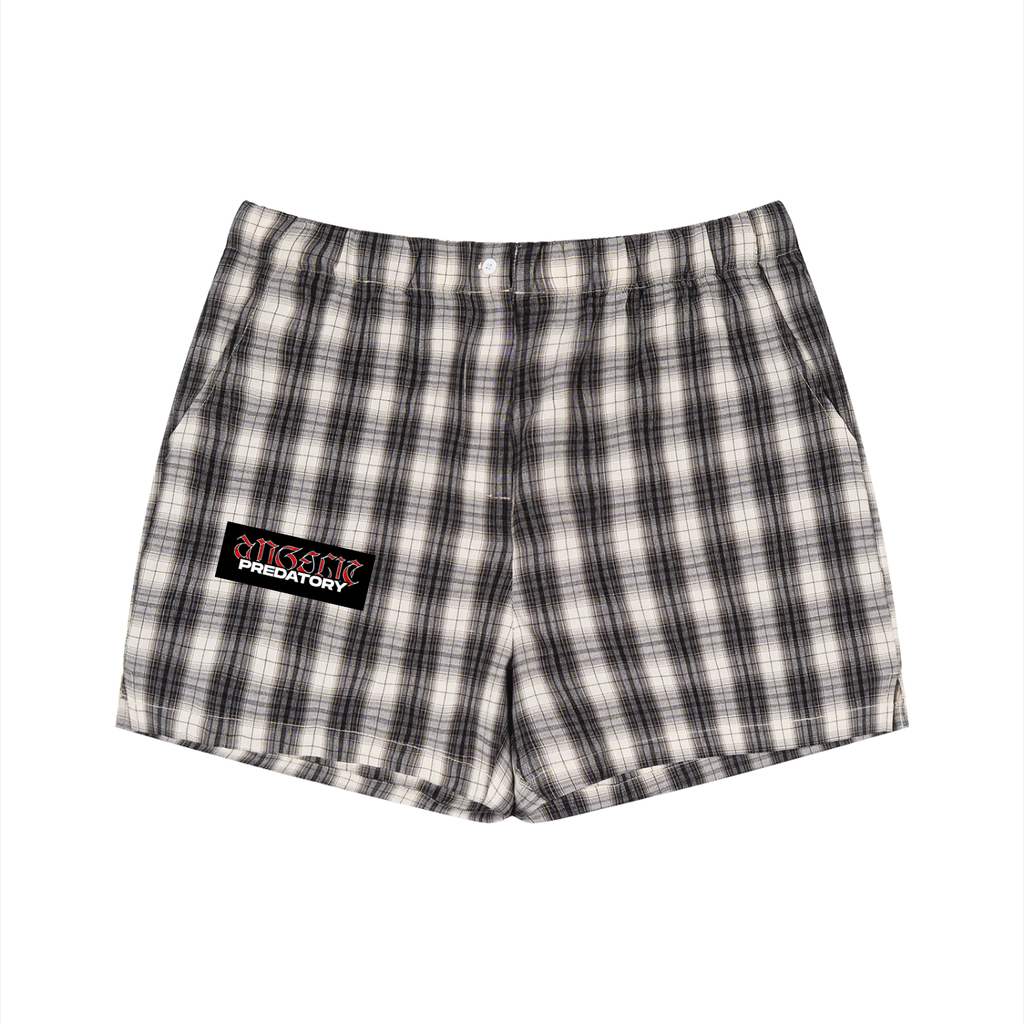 Unisex Plaid Shorts