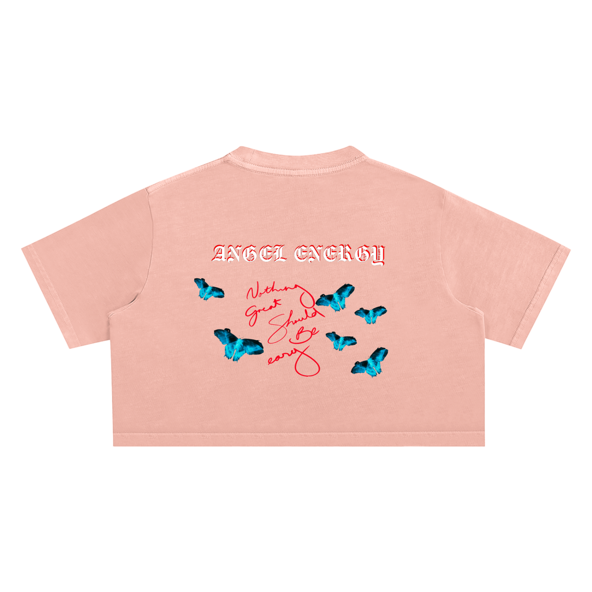 Snow Washed Crop Top