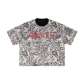 Unisex Leopard Print Boxy T-Shirt