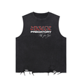 Snow Washed Raw-Hem Tank Top
