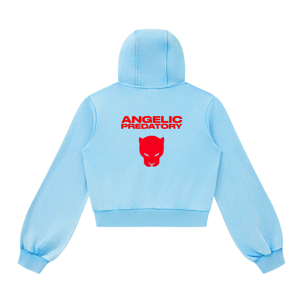 Women’s Vintage Wash Full Zip Hoodie