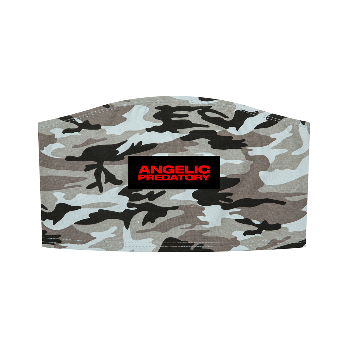 Women’s Camo Cropped Tube Top