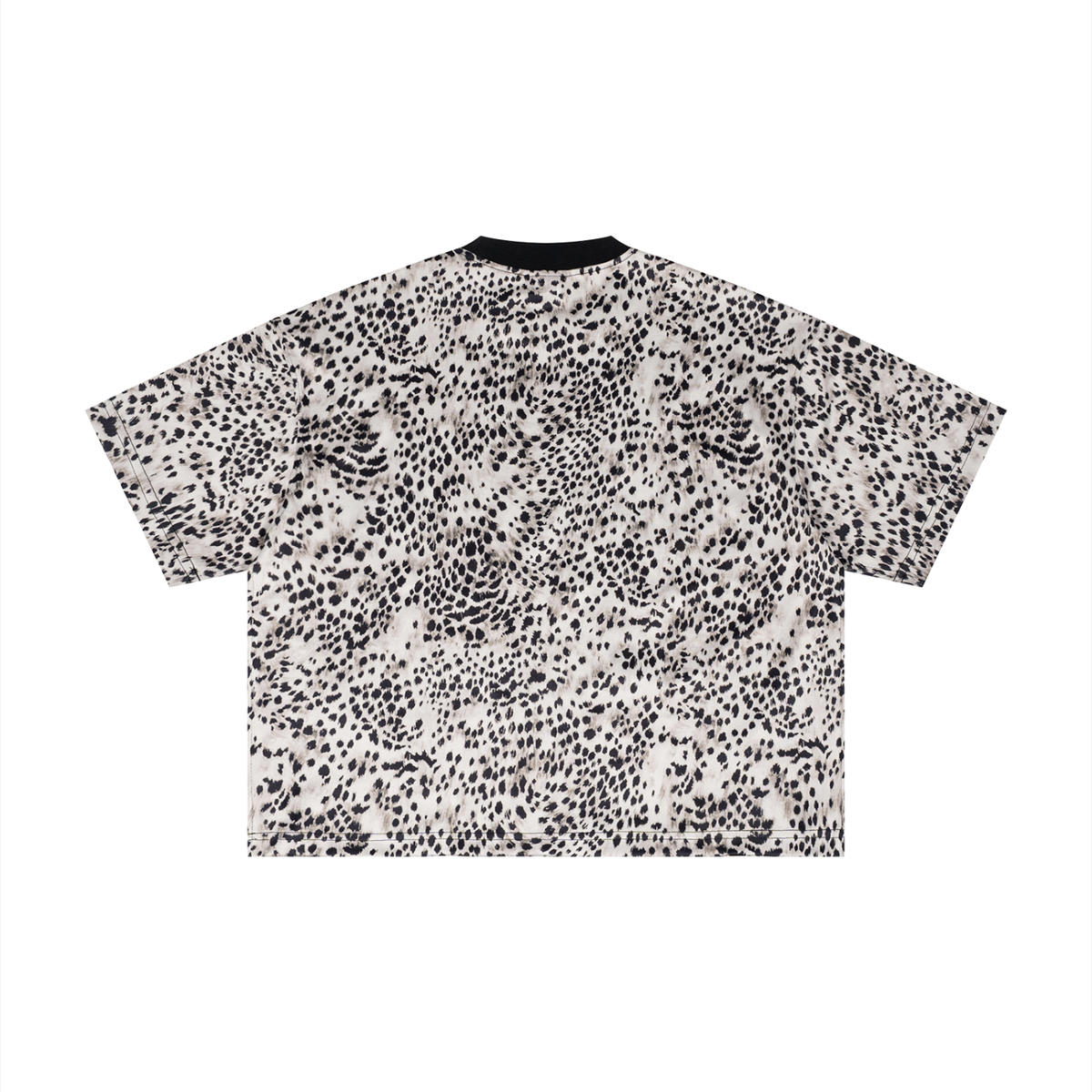 Unisex Leopard Print Boxy T-Shirt