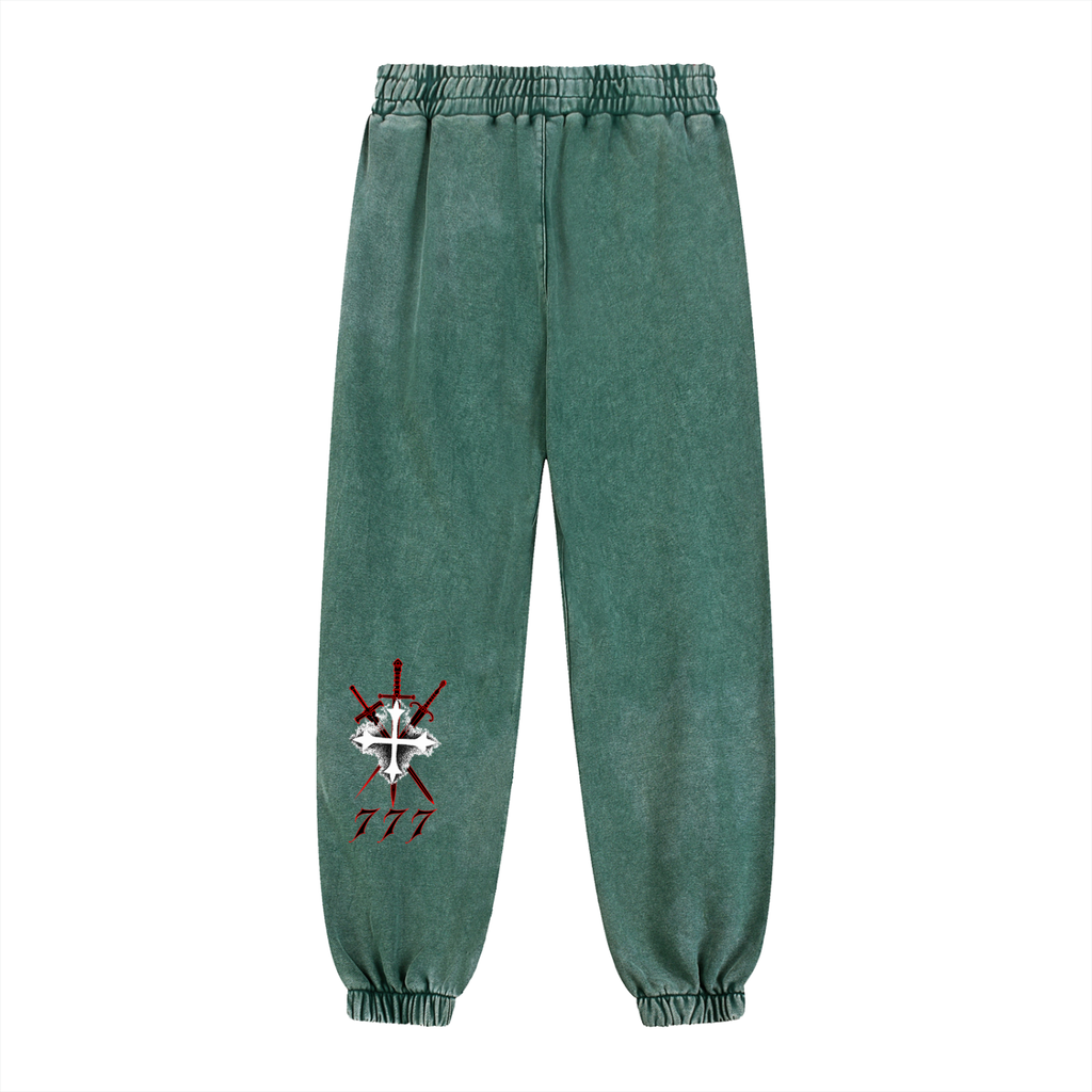 Snow Wash Heavyweight Jogged Sweatpants