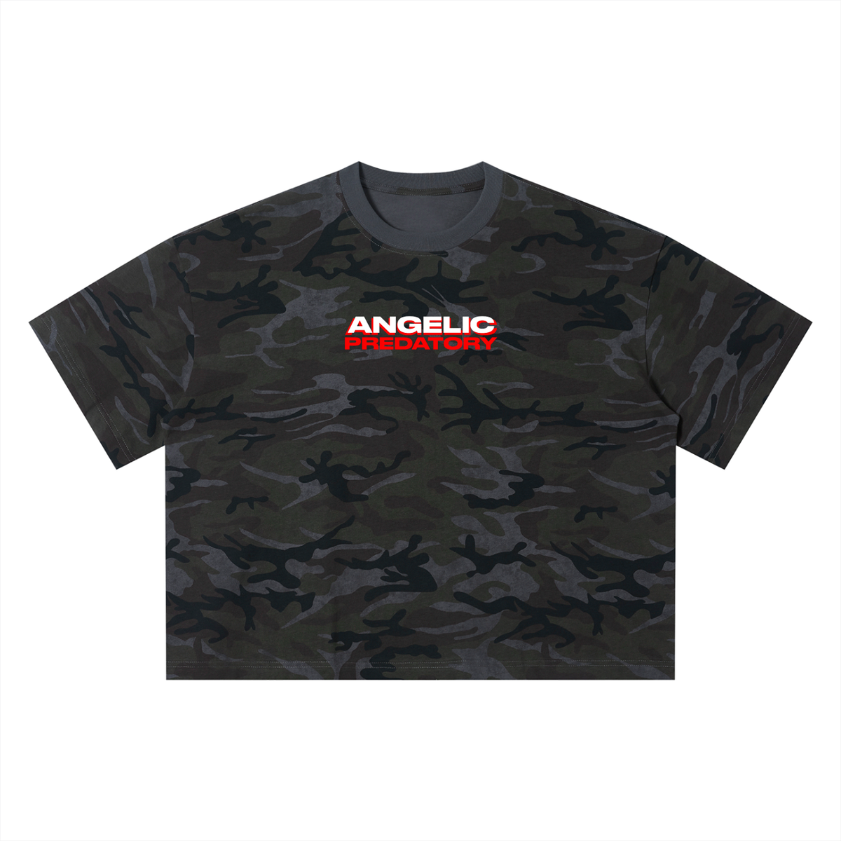 Unisex Camo Boxy T-Shirt