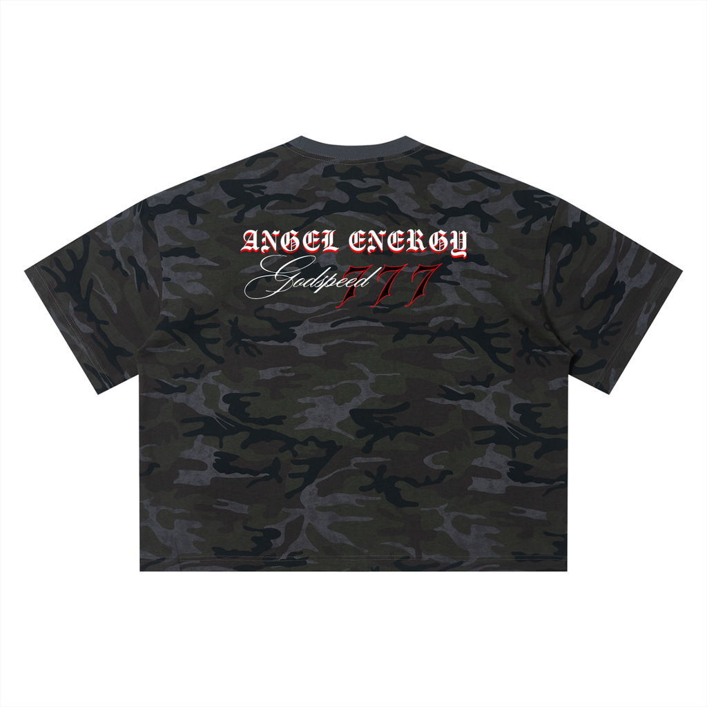 Unisex Camo Boxy T-Shirt